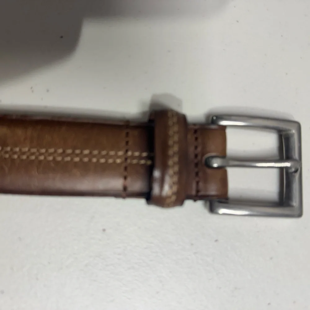 Italian Leather Men’s Belt – Size 38 / 95 cm – Brown
